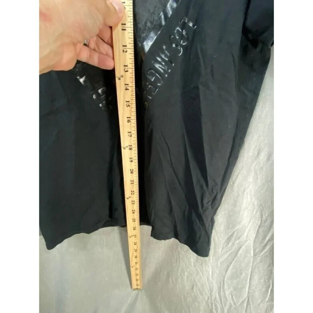 Guess Shirt Boys Large Black Logo Short‎ Sleeve Pullover Tee Youth.